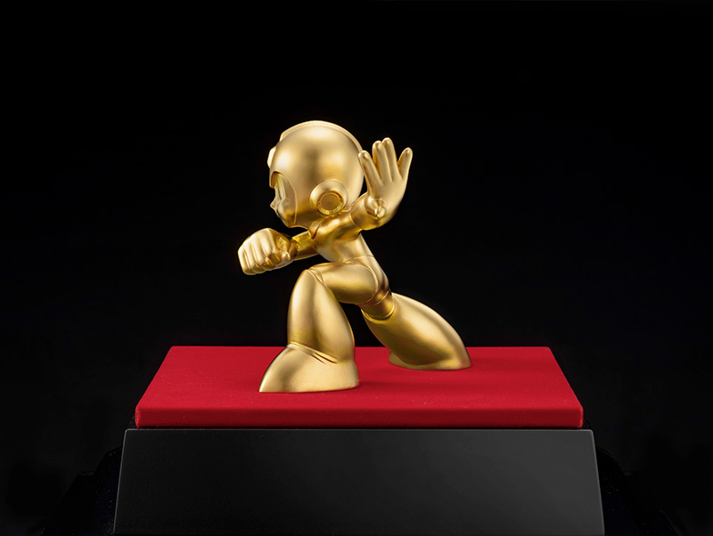 Illustration for article titled Gold Mega Man Figure Is Only $21,667Â
